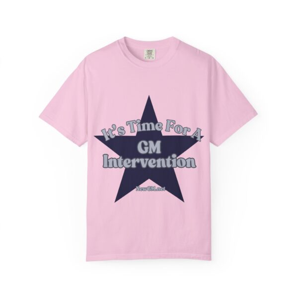 Unisex Garment-Dyed T-Shirt - "It's Time For A GM Intervention" Tee for Sports Fans - Image 48