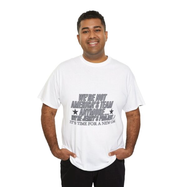 Unisex Heavy Cotton Tee - "We're Not America's Team Anymore" Graphic T-Shirt - Image 3