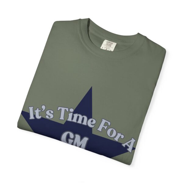 Unisex Garment-Dyed T-Shirt - "It's Time For A GM Intervention" Tee for Sports Fans - Image 18