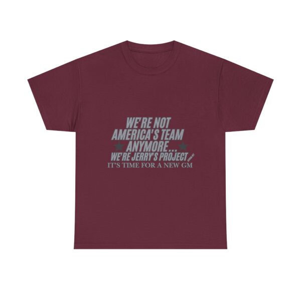 Unisex Heavy Cotton Tee - "We're Not America's Team Anymore" Graphic T-Shirt - Image 13