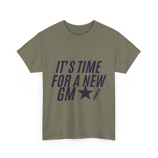 Unisex Heavy Cotton Tee - "It's Time for a New GM" - Casual Sports Fan Shirt - Image 20