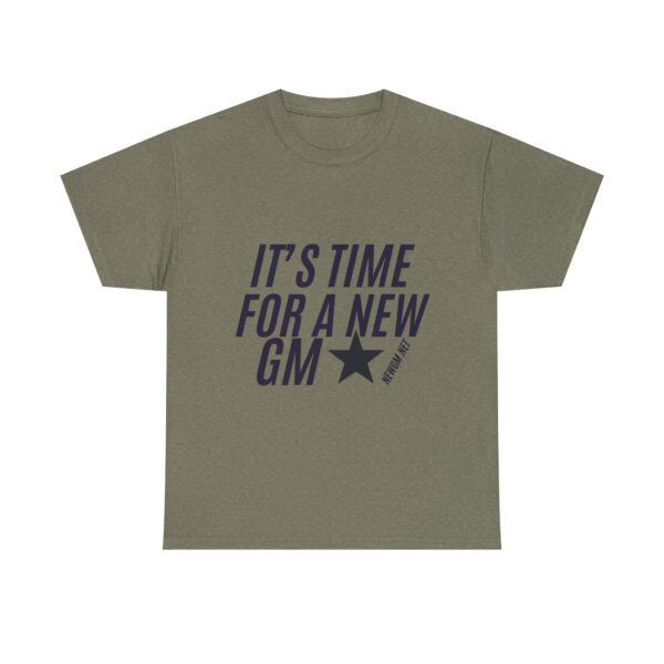 Unisex Heavy Cotton Tee - "It's Time for a New GM" - Casual Sports Fan Shirt - Image 18