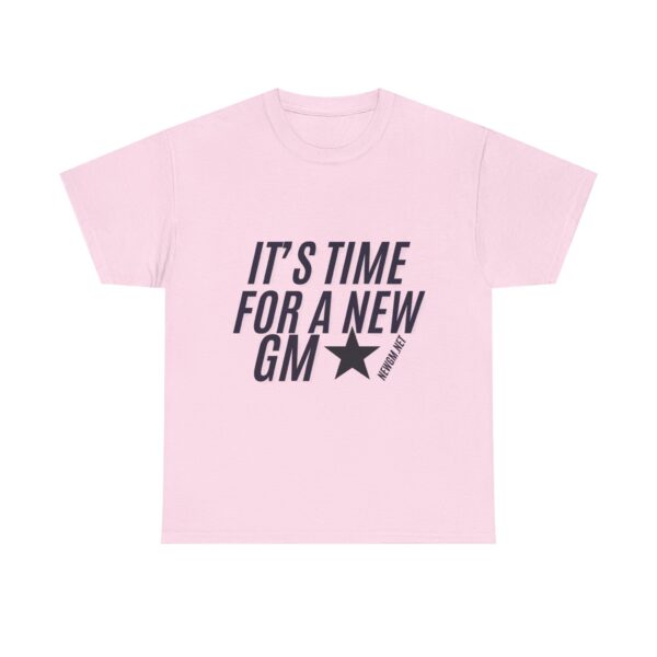 Unisex Heavy Cotton Tee - "It's Time for a New GM" - Casual Sports Fan Shirt - Image 34