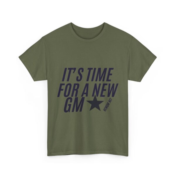 Unisex Heavy Cotton Tee - "It's Time for a New GM" - Casual Sports Fan Shirt - Image 24