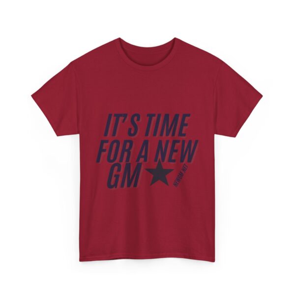 Unisex Heavy Cotton Tee - "It's Time for a New GM" - Casual Sports Fan Shirt - Image 40