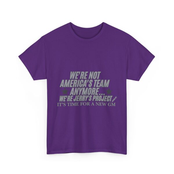 Unisex Heavy Cotton Tee - "We're Not America's Team Anymore" Graphic T-Shirt - Image 31