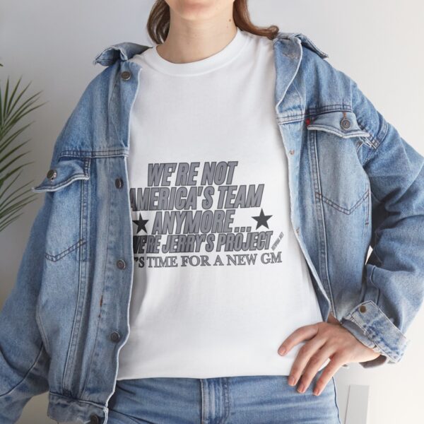 Unisex Heavy Cotton Tee - "We're Not America's Team Anymore" Graphic T-Shirt - Image 4