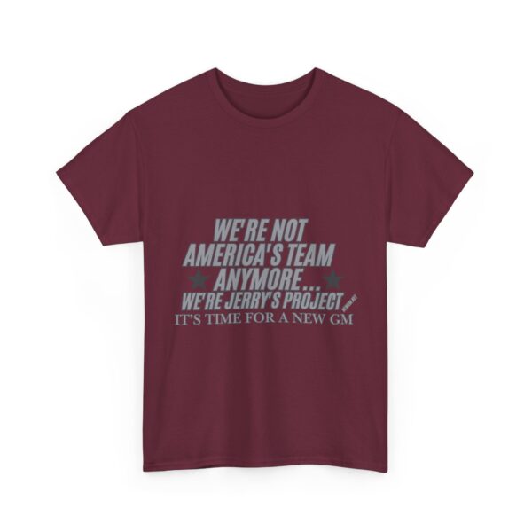 Unisex Heavy Cotton Tee - "We're Not America's Team Anymore" Graphic T-Shirt - Image 15