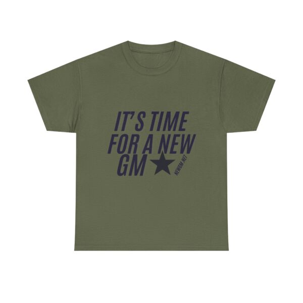 Unisex Heavy Cotton Tee - "It's Time for a New GM" - Casual Sports Fan Shirt - Image 22