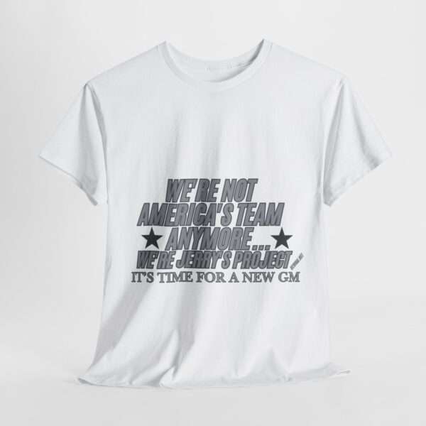 Unisex Heavy Cotton Tee - "We're Not America's Team Anymore" Graphic T-Shirt - Image 2